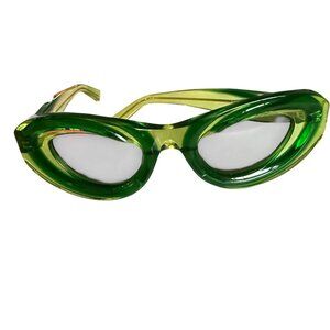 BOTTEGA VENETA Women's Green‎ Cat Eye Sunglasses 703244